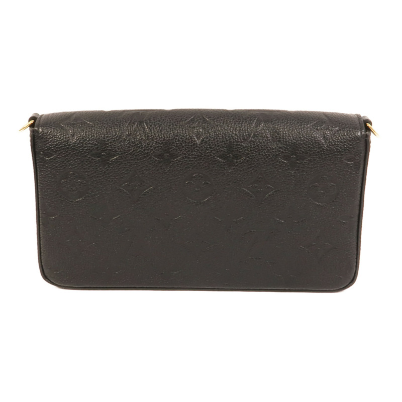 LOUIS VUITTON Monogram Empreinte Felicie Pochette 金扣鏈帶肩背袋-1