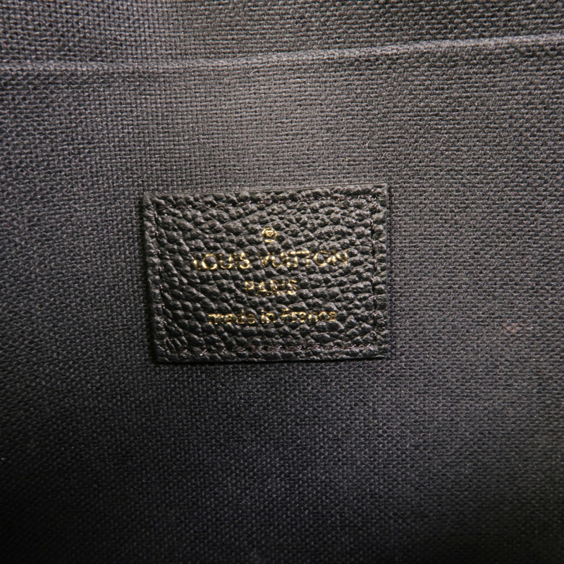 LOUIS VUITTON Monogram Empreinte Felicie Pochette 金扣鏈帶肩背袋-8