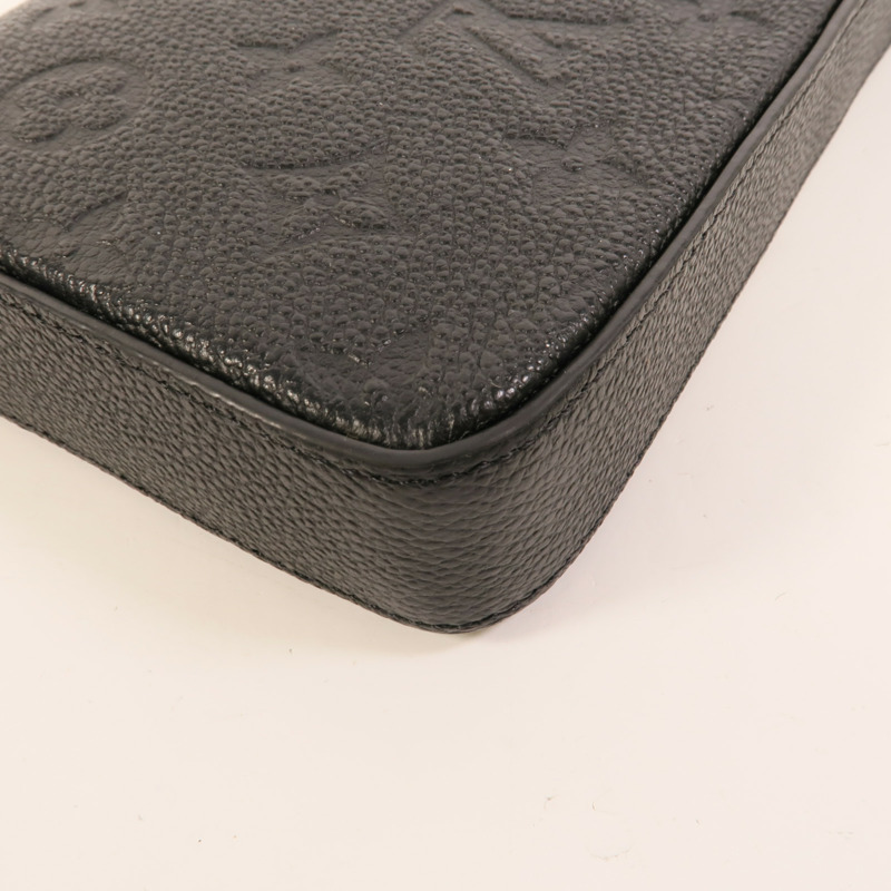 LOUIS VUITTON Monogram Empreinte Felicie Pochette 金扣鏈帶肩背袋-12