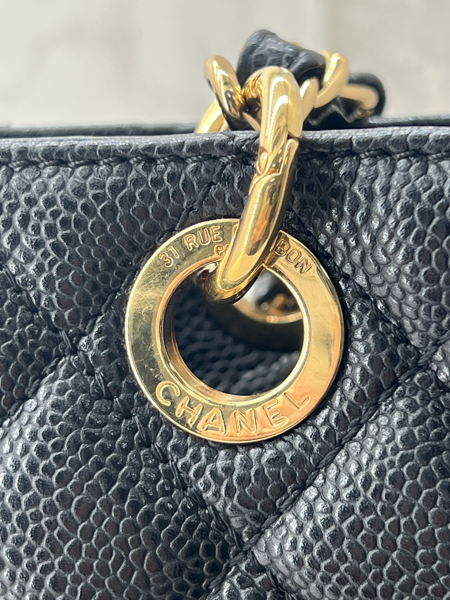 香緹國際精品 CHANEL PST 肩背 托特包 保卡款 13開 985-1