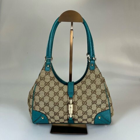 GUCCI 124409 湖水藍 New Jackie
