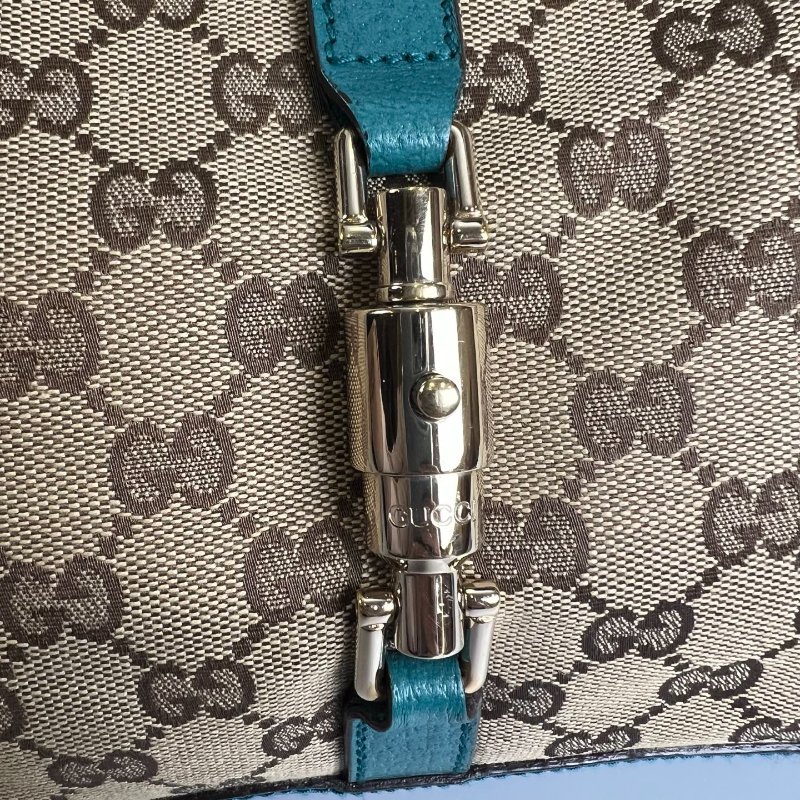 GUCCI 124409 湖水藍 New Jackie-6