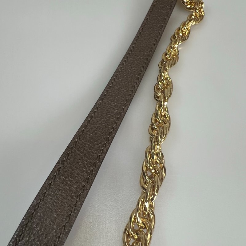 GUCCI 550618  老花圓餅包-7