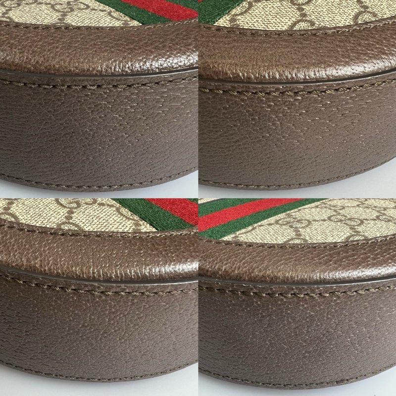 GUCCI 550618  老花圓餅包-8