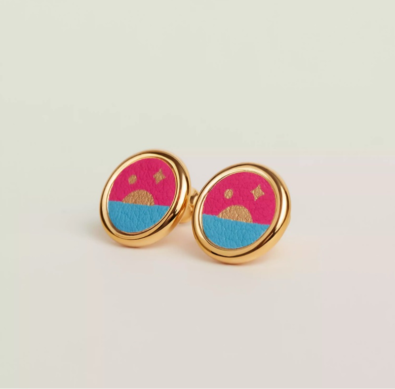 母親節禮物💗全新 現貨🍊Hermes 愛馬仕 女裝 Celeste stud earrings 🎁-2
