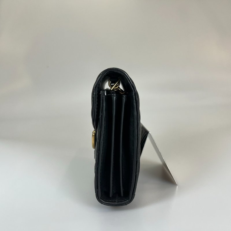 GUCCI 474575 黑金MARMONT WOC包-3