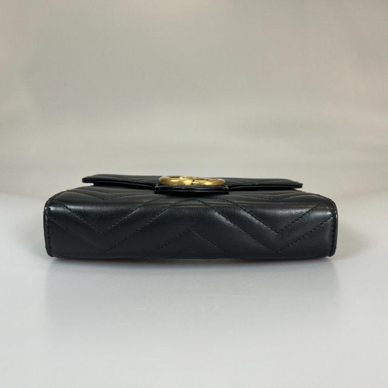 GUCCI 474575 黑金MARMONT WOC包-4