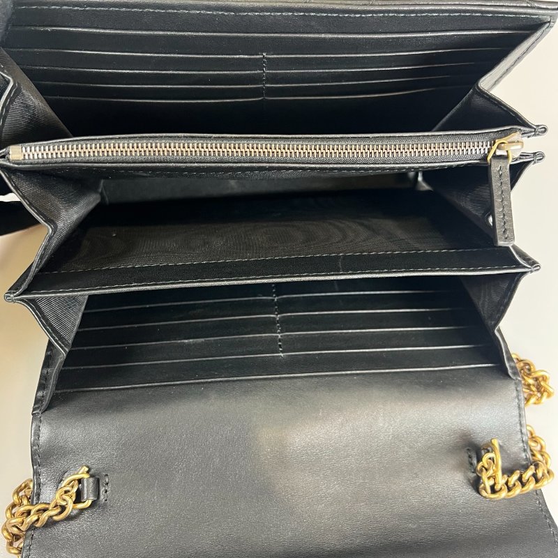 GUCCI 474575 黑金MARMONT WOC包-6