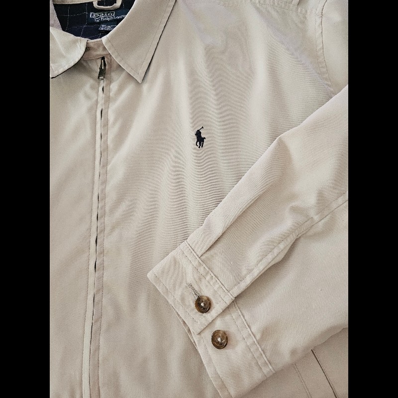 Polo by Ralph Lauren 防潑水夾克 米色 XL-11