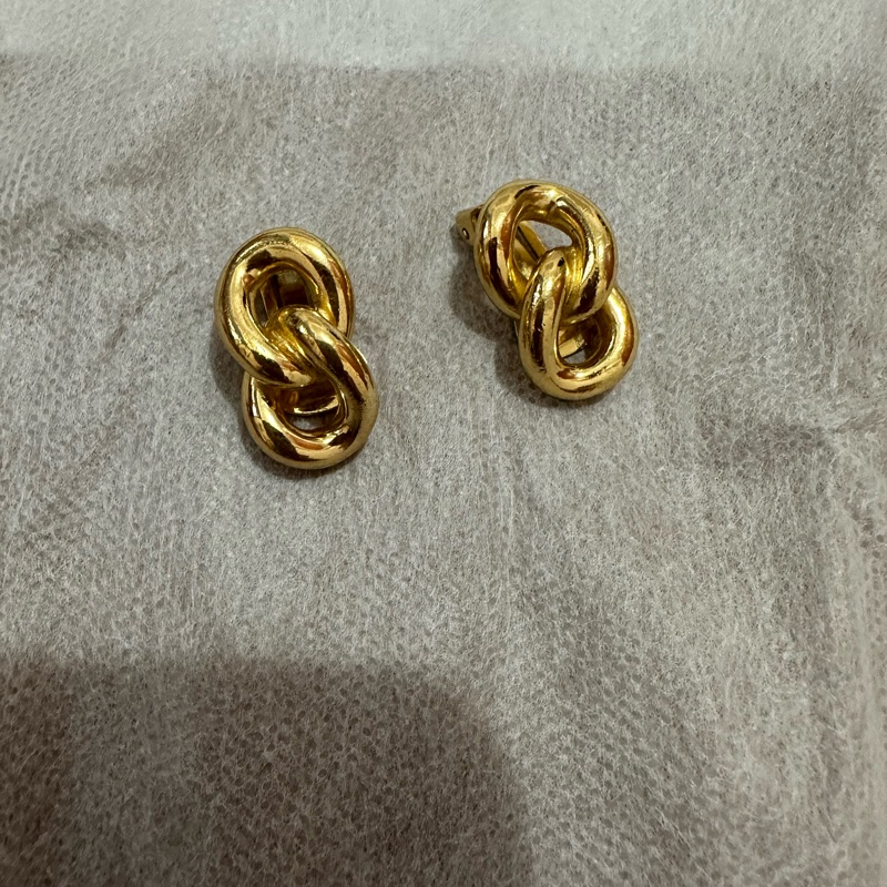 Dior 金色耳環-4