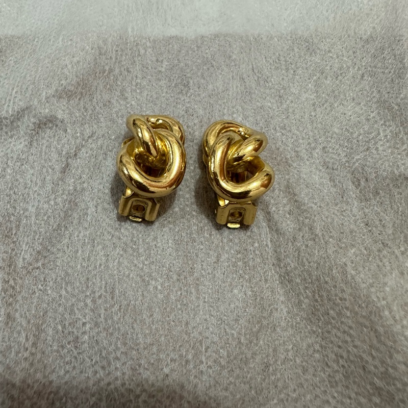 Dior 金色耳環-5