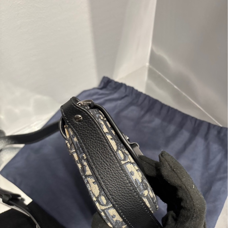 近全新🌟Dior Saddle 馬鞍郵差包 迷你 ｜Classic Trend CT精品｜台北東區實體-6