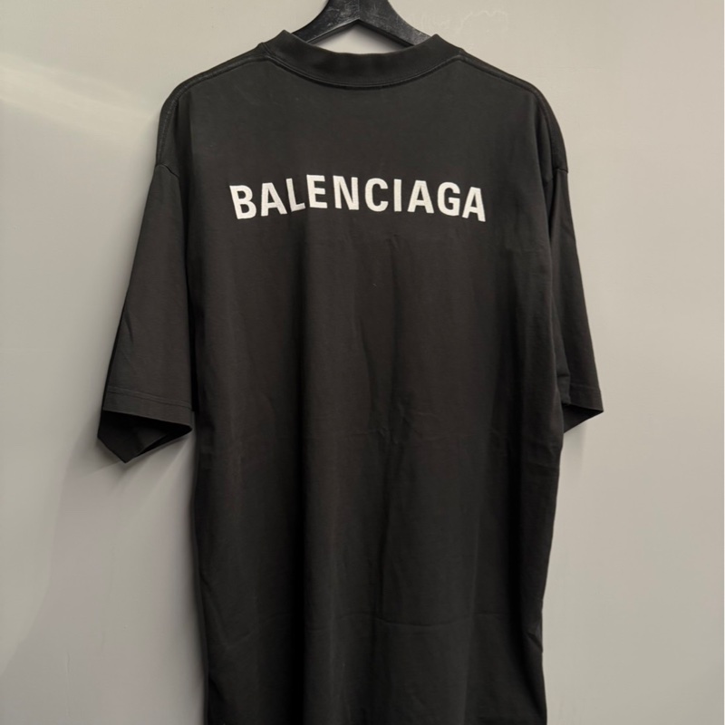 近全新🌟Balenciaga 前後Logo刺繡短袖｜Classic Trend CT精品｜台北東區實體-1