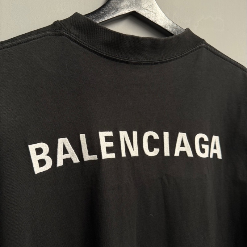 近全新🌟Balenciaga 前後Logo刺繡短袖｜Classic Trend CT精品｜台北東區實體-2