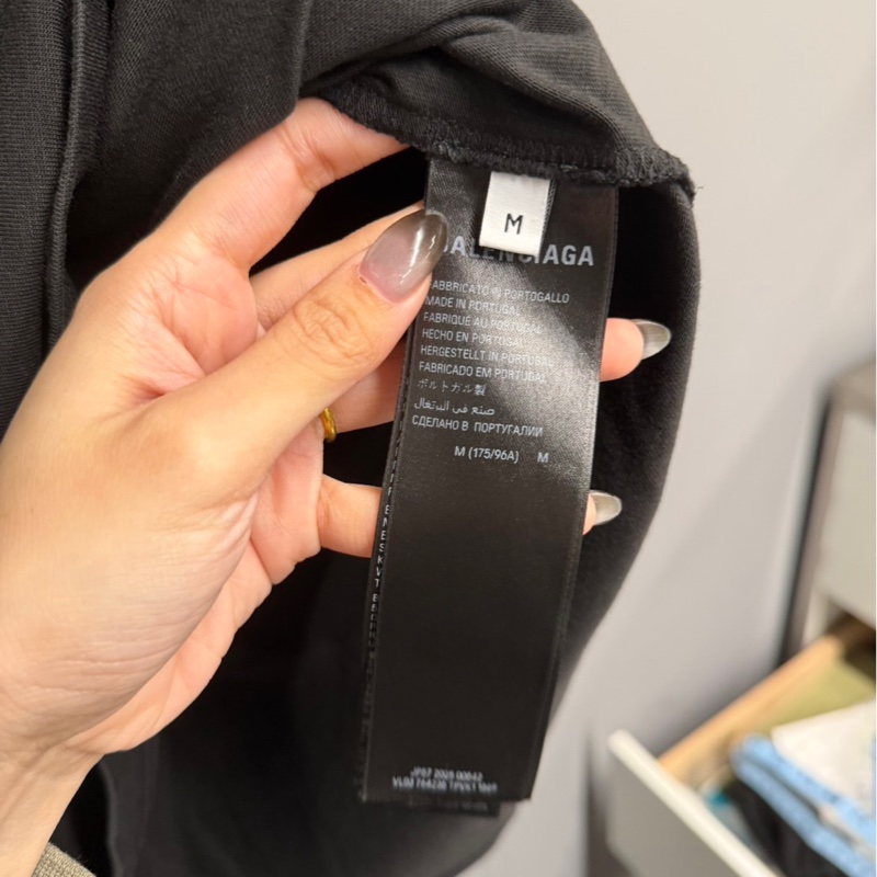 近全新🌟Balenciaga 前後Logo刺繡短袖｜Classic Trend CT精品｜台北東區實體-6