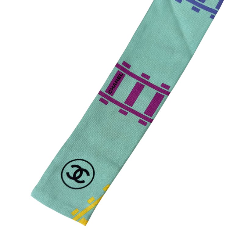 CHANEL CC Bandeau 長絲巾-1