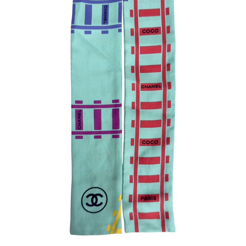 CHANEL CC Bandeau 長絲巾-3