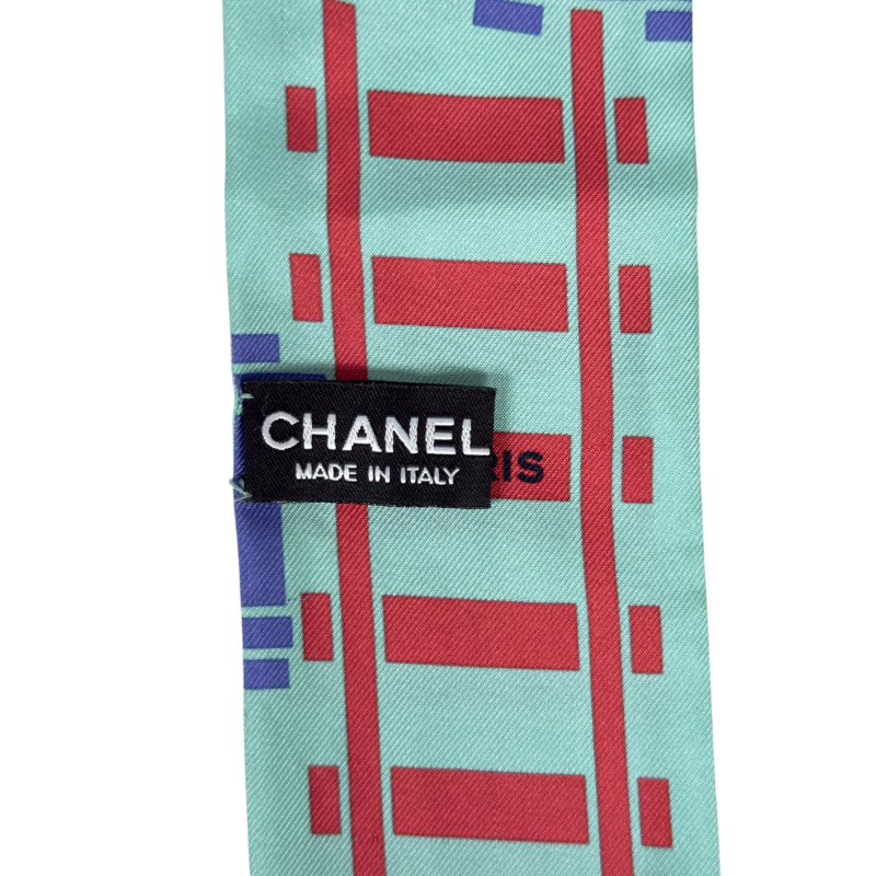 CHANEL CC Bandeau 長絲巾-8
