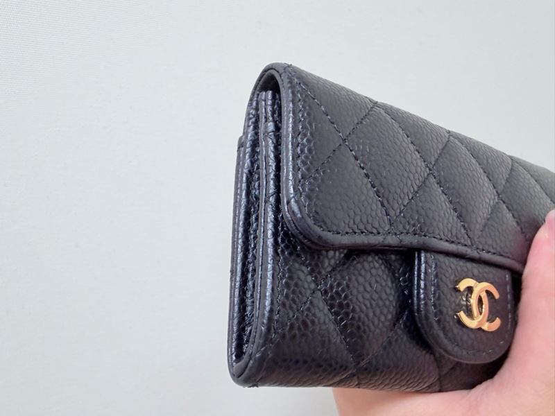 Chanel 經典菱格紋單層卡包-7