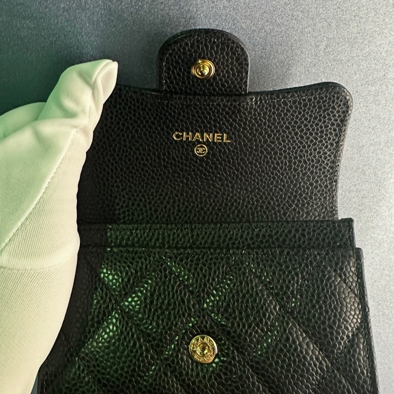 Chanel 經典菱格紋單層卡包-4