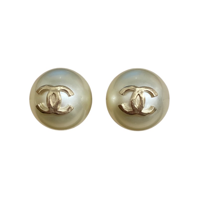 CHANEL 香奈兒 PEARL EARAINGS 珍珠耳針-0