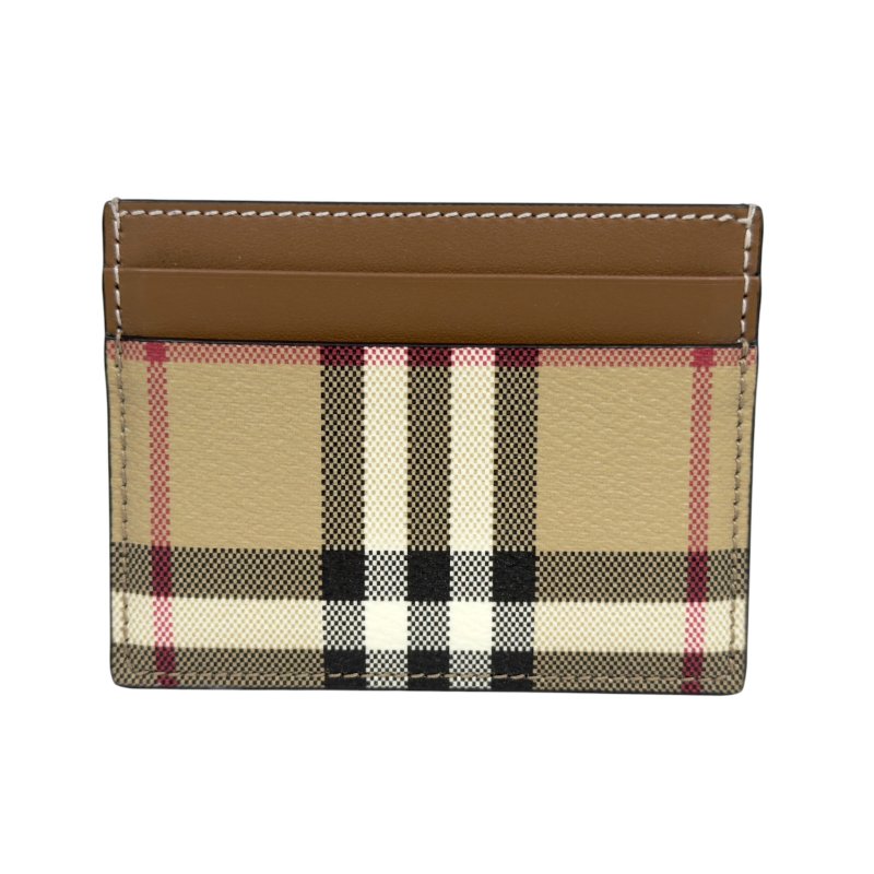 BURBERRY 經典格紋 卡包-0