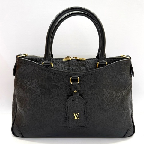 LOUIS VUITTON 路易威登 黑色 EMPREINTE TRIANON PM 手提斜背2way包 M46488