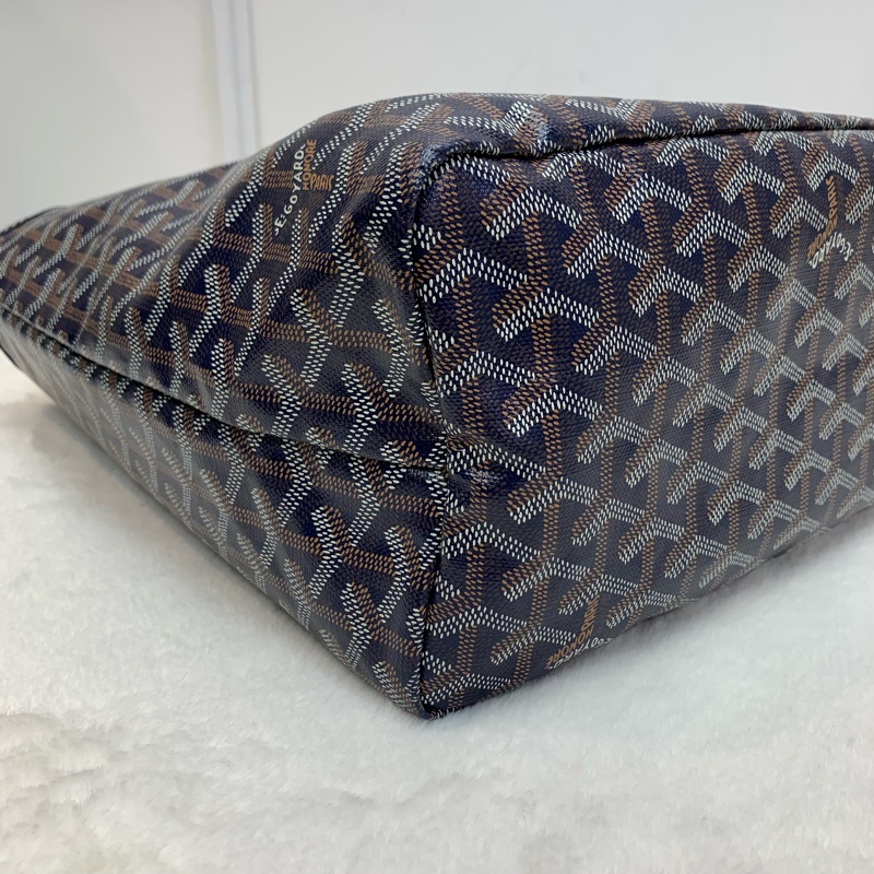 Goyard St.Louis Tote bag PM藍色經典-10