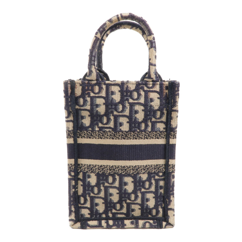 Dior 帆布Book Tote Vertical Mini手挽肩背兩用袋-1