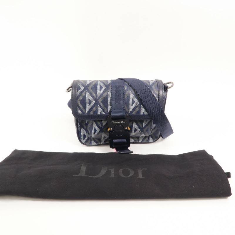 Dior 塗層帆布Hit The Road肩背袋-9
