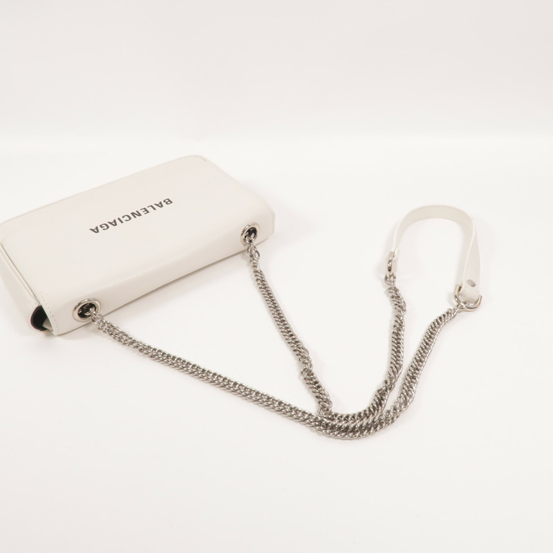 BALENCIAGA 牛皮皮革Everyday鏈帶肩背袋-7