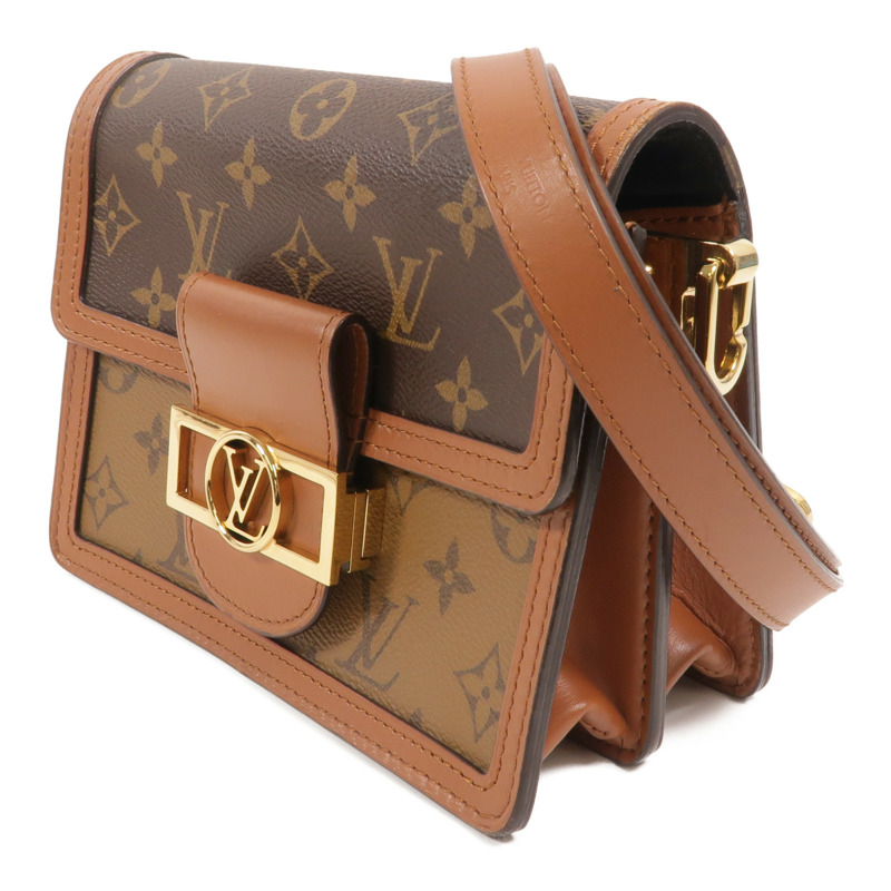 LOUIS VUITTON Monogram Reverse Mini Dauphine肩背袋-2