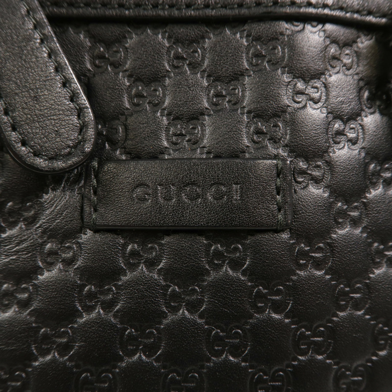 GUCCI 牛皮皮革Microguccissima手挽肩背兩用袋-9