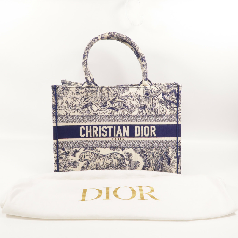 Dior 帆布Book Tote Medium手挽袋-9