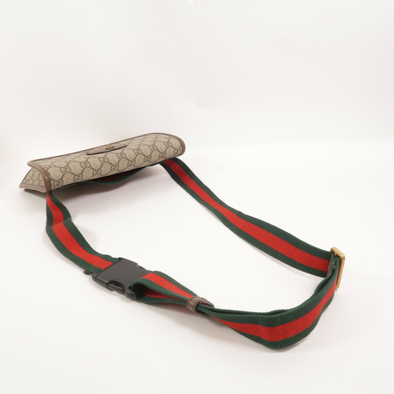 GUCCI 塗層帆布Neo Vintage腰包-8