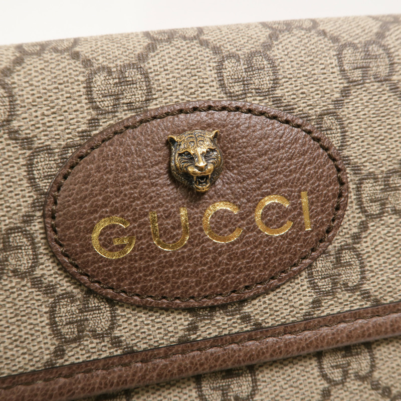GUCCI 塗層帆布Neo Vintage腰包-9