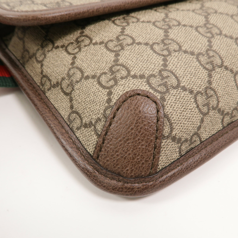 GUCCI 塗層帆布Neo Vintage腰包-11