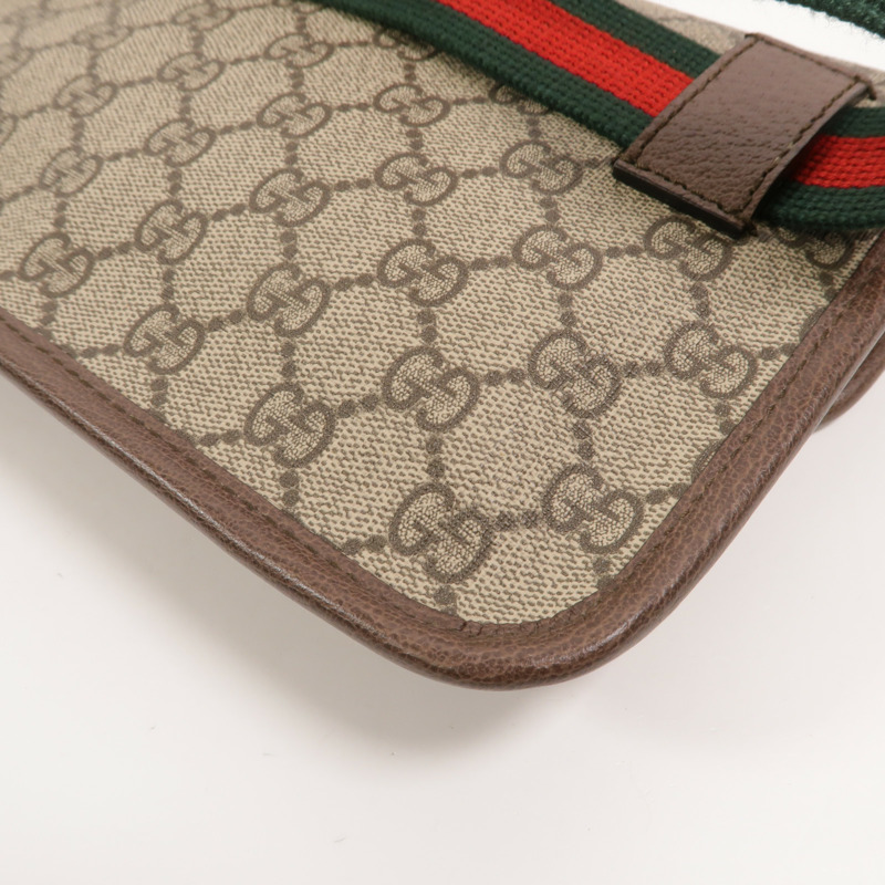 GUCCI 塗層帆布Neo Vintage腰包-12