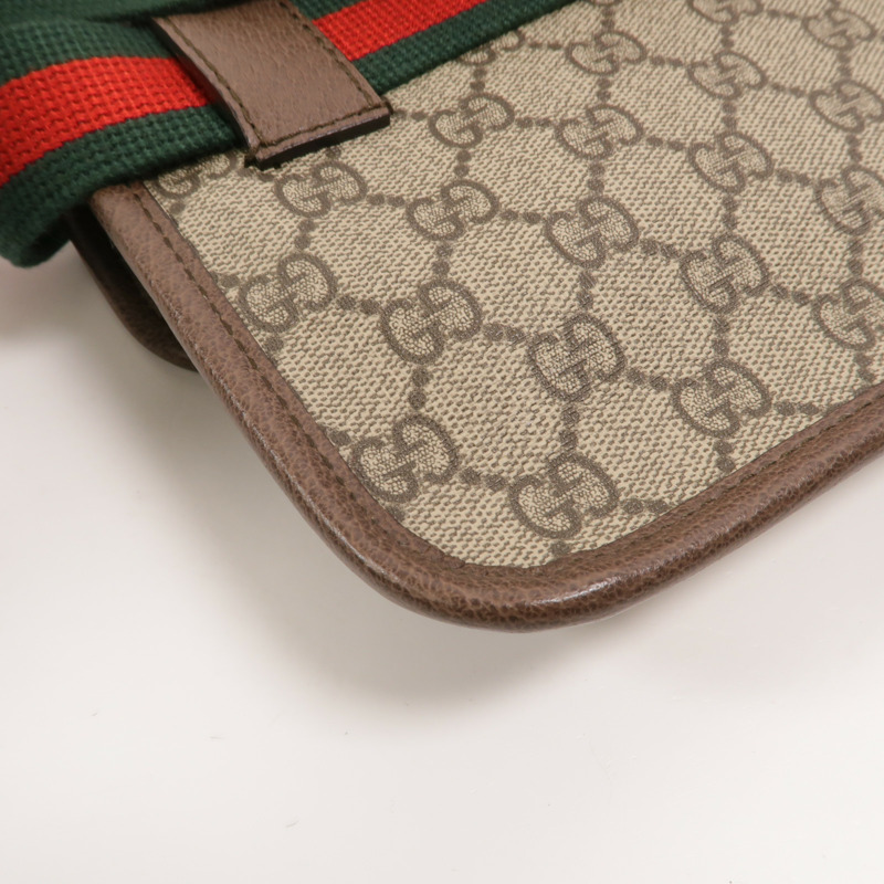 GUCCI 塗層帆布Neo Vintage腰包-13