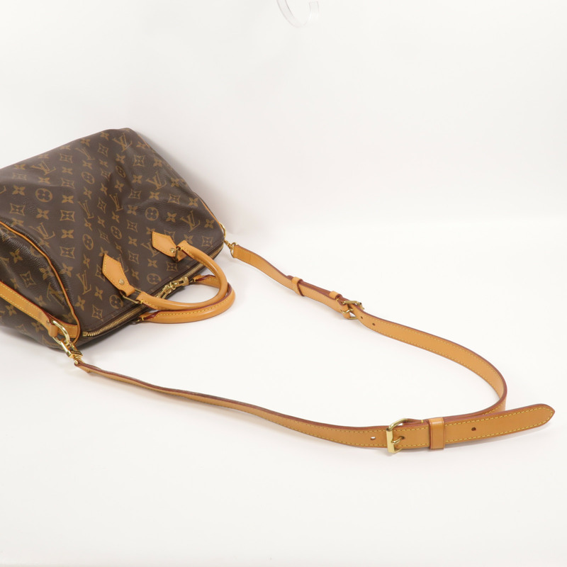 LOUIS VUITTON Monogram Speedy Bandouliere 30手挽肩背兩用袋-7