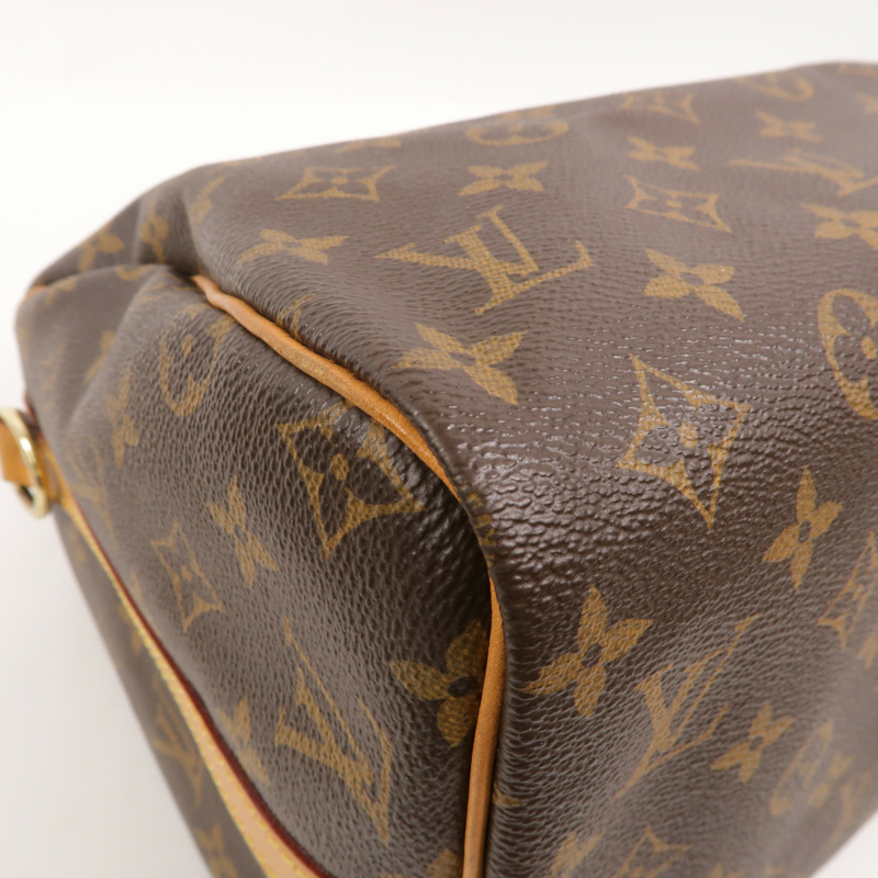 LOUIS VUITTON Monogram Speedy Bandouliere 30手挽肩背兩用袋-9
