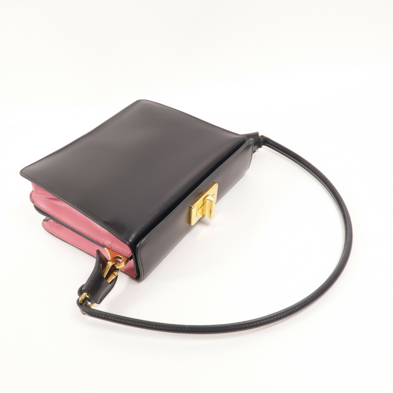 PRADA 牛皮皮革Shoulder Bag肩背袋-7