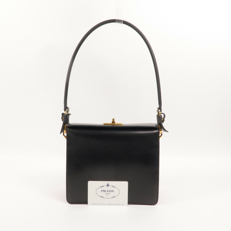 PRADA 牛皮皮革Shoulder Bag肩背袋-8