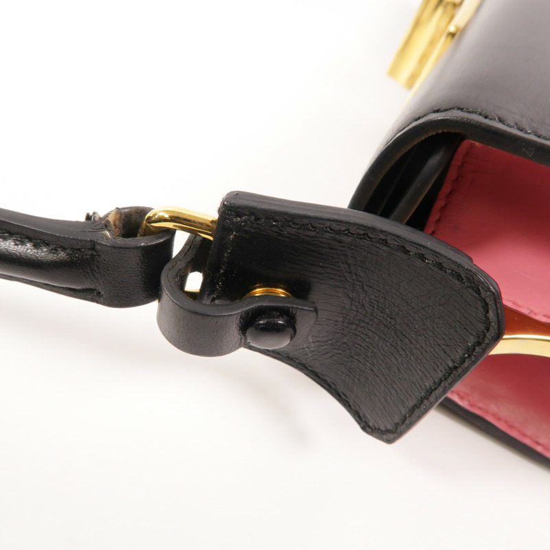 PRADA 牛皮皮革Shoulder Bag肩背袋-14