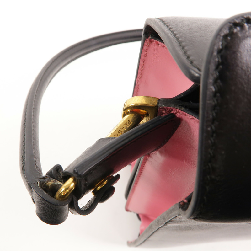 PRADA 牛皮皮革Shoulder Bag肩背袋-16