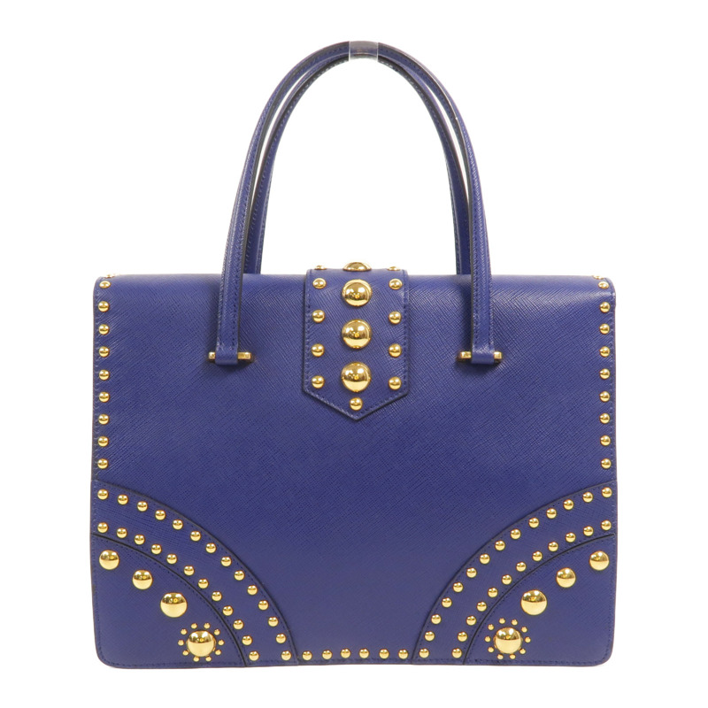 PRADA 牛皮皮革Hand Bag手挽袋-1