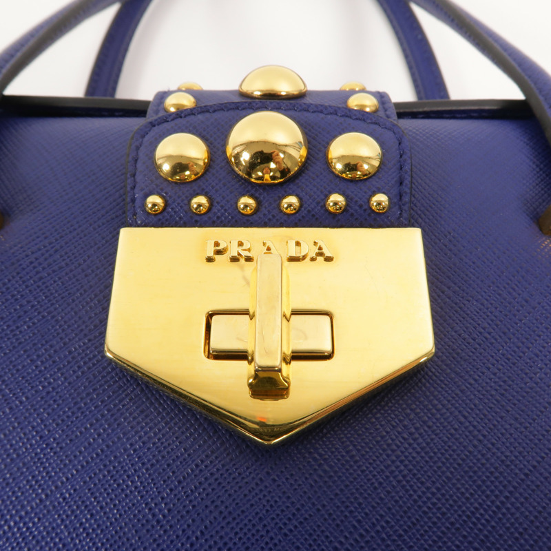 PRADA 牛皮皮革Hand Bag手挽袋-7