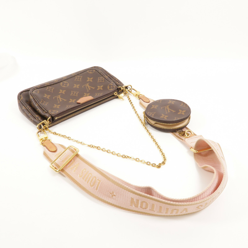 LOUIS VUITTON Monogram Multi Pochette Accessoires肩背袋-13