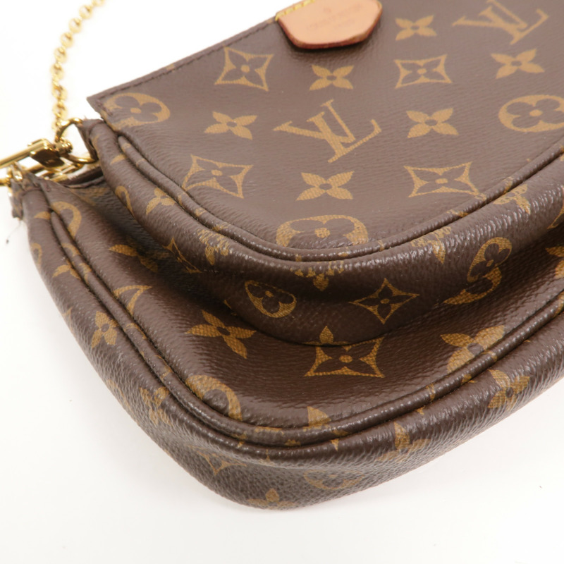 LOUIS VUITTON Monogram Multi Pochette Accessoires肩背袋-17