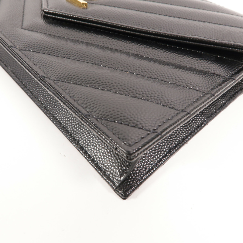 YVES SAINT LAURENT 牛皮皮革Cassandre Wallet On Chain鏈帶肩背袋-11